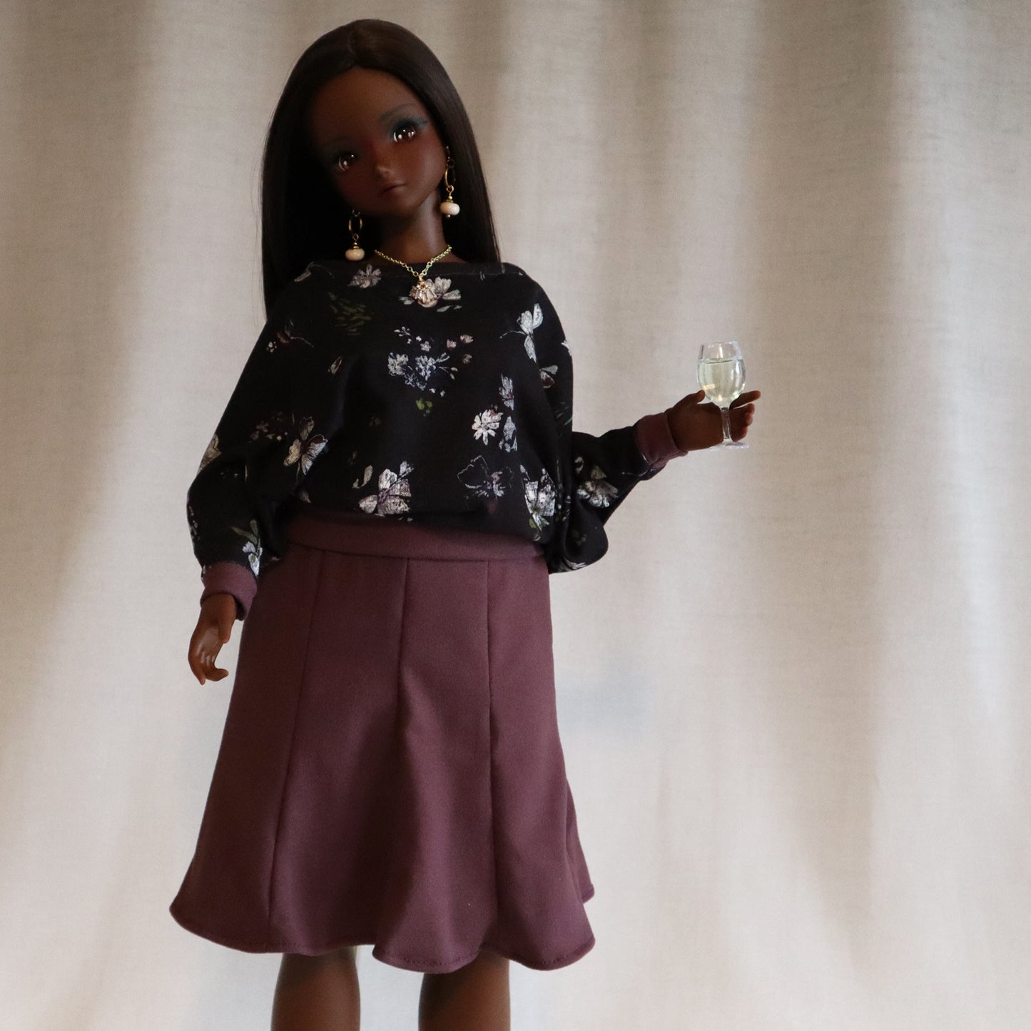 Trumpet Skirt for Smart Doll Pear - Digital Sewing Pattern