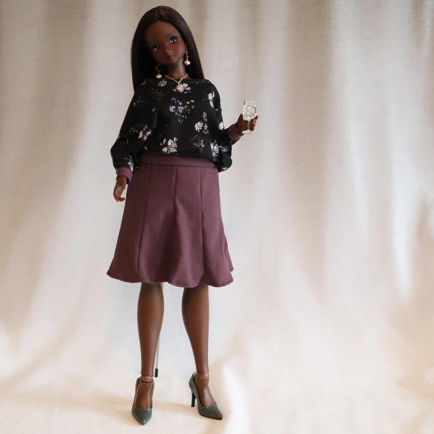 Trumpet Skirt for Smart Doll Pear - Digital Sewing Pattern
