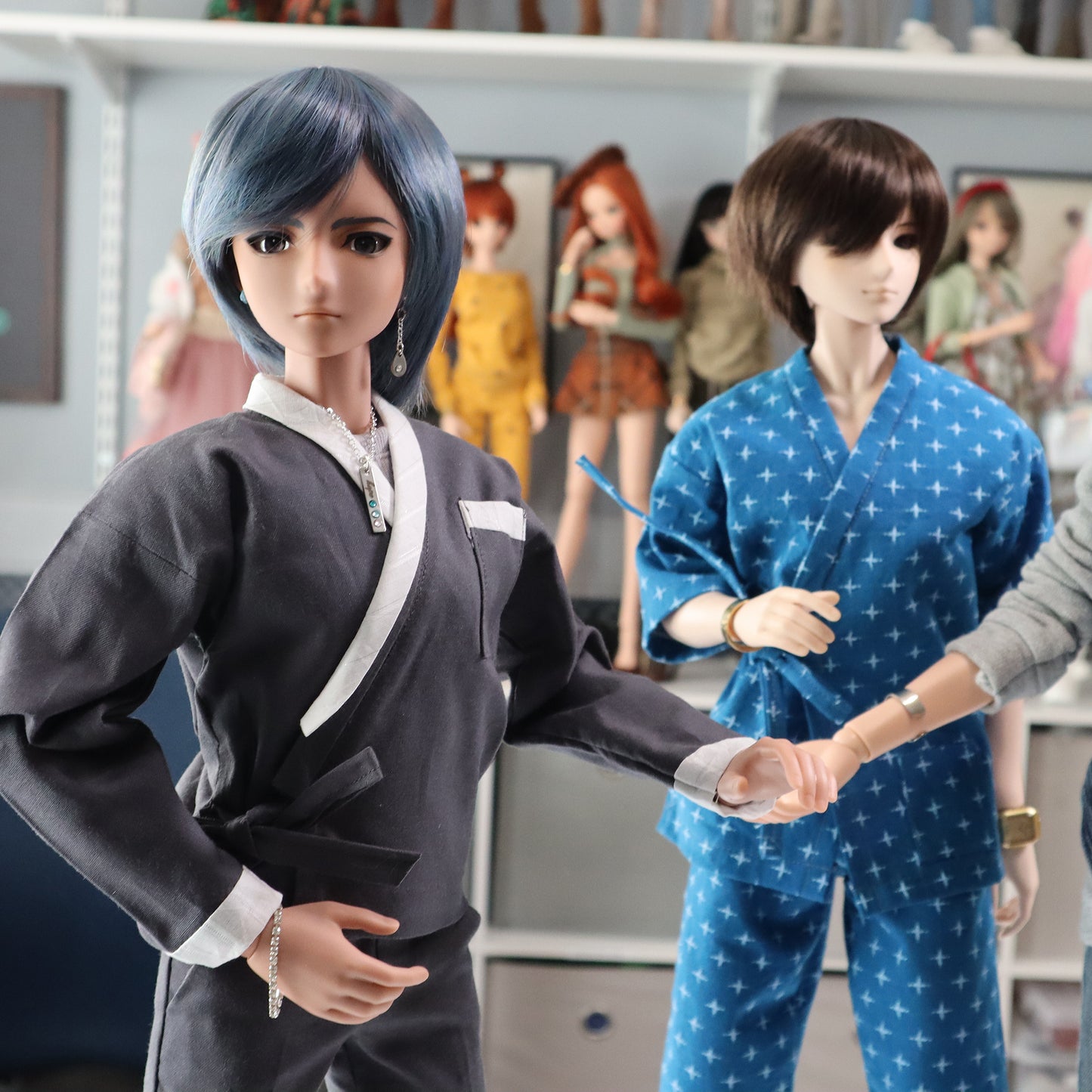 Jinbei Inspired set for Smart Doll Macho and Slim Males - Digital Sewing Pattern