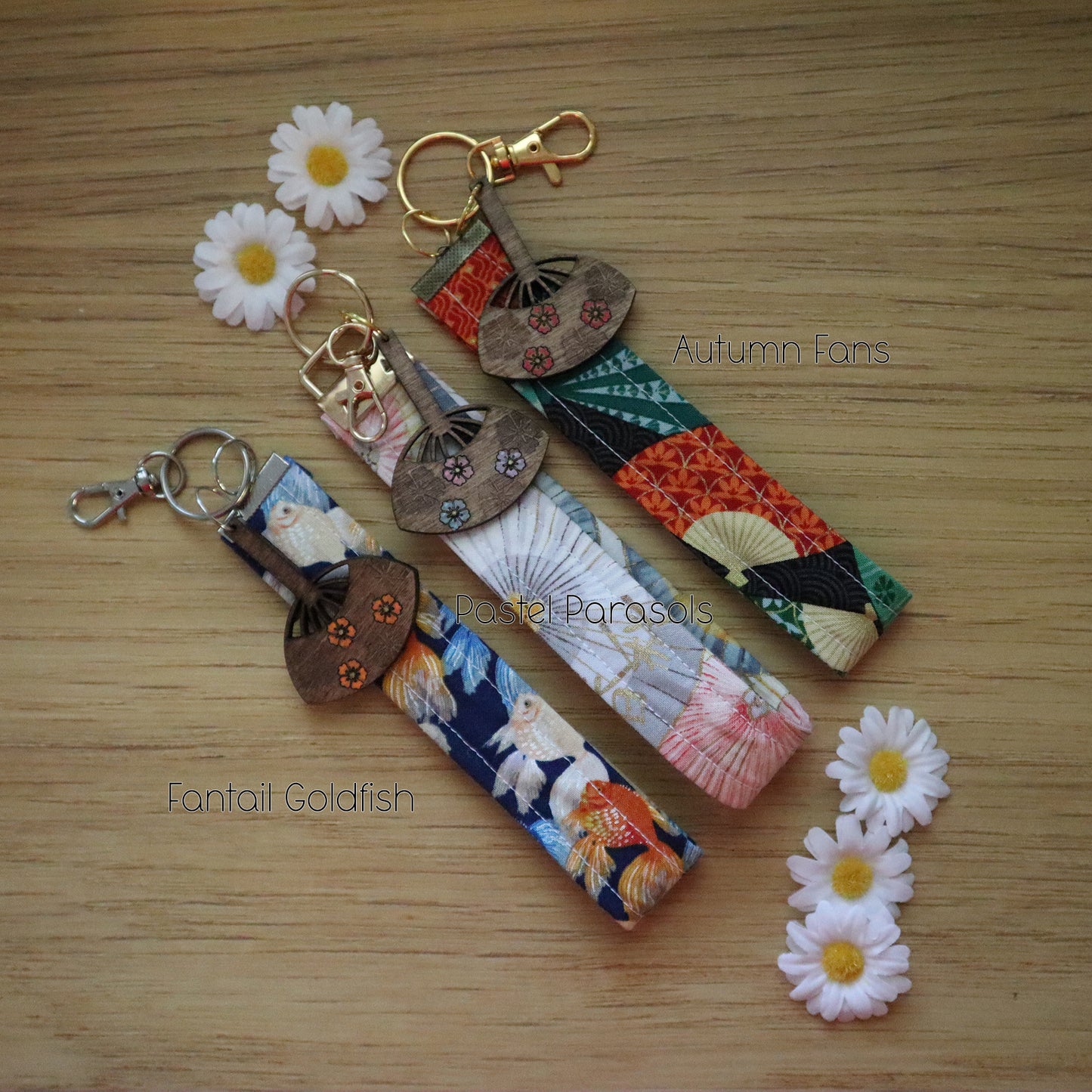 Yukata Themed keychain or purse charm