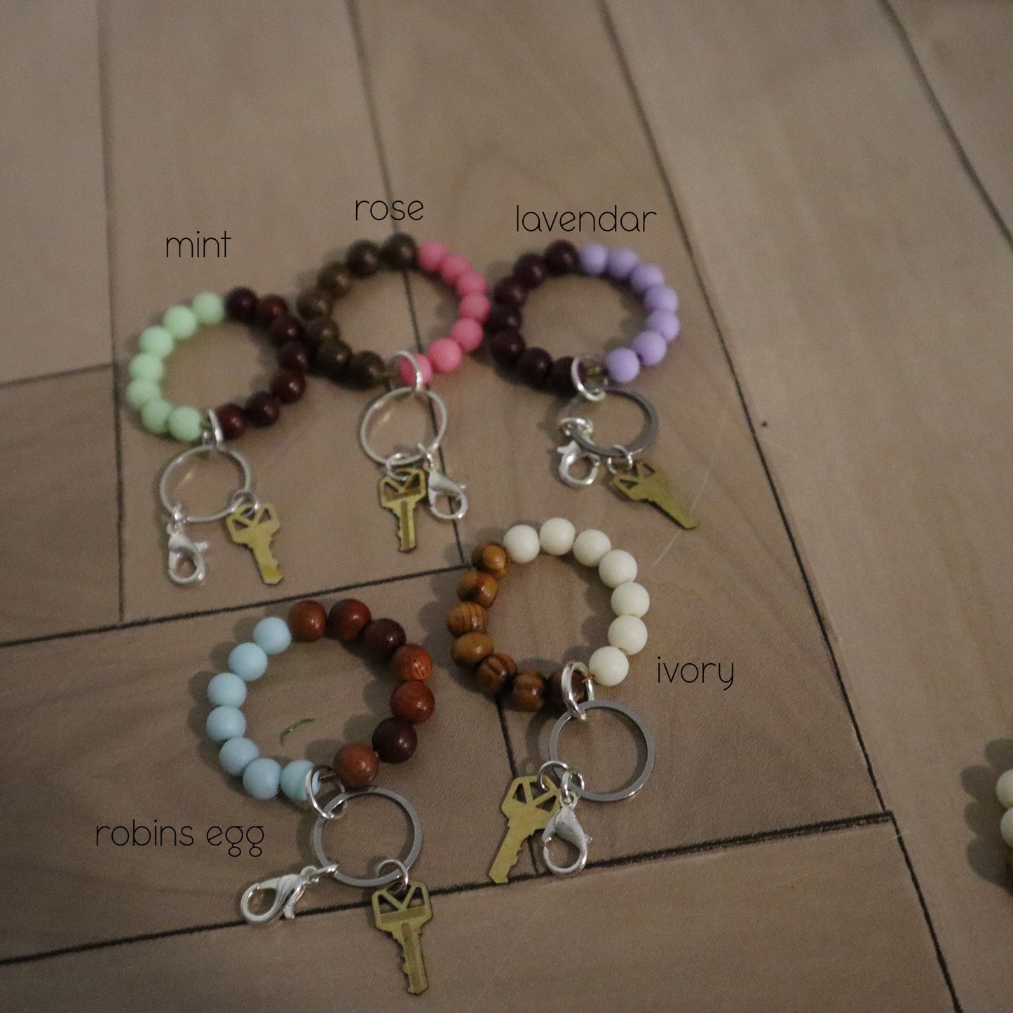 Beaded Purse Charms for 1/3 and 1/4 doll bags, purses and totes