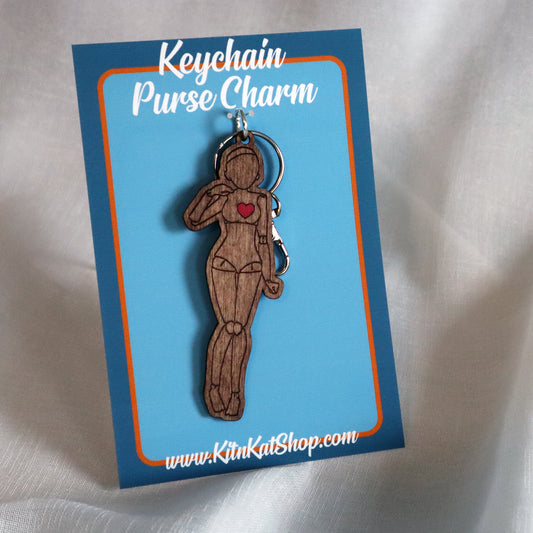 BJD keychain or purse charm