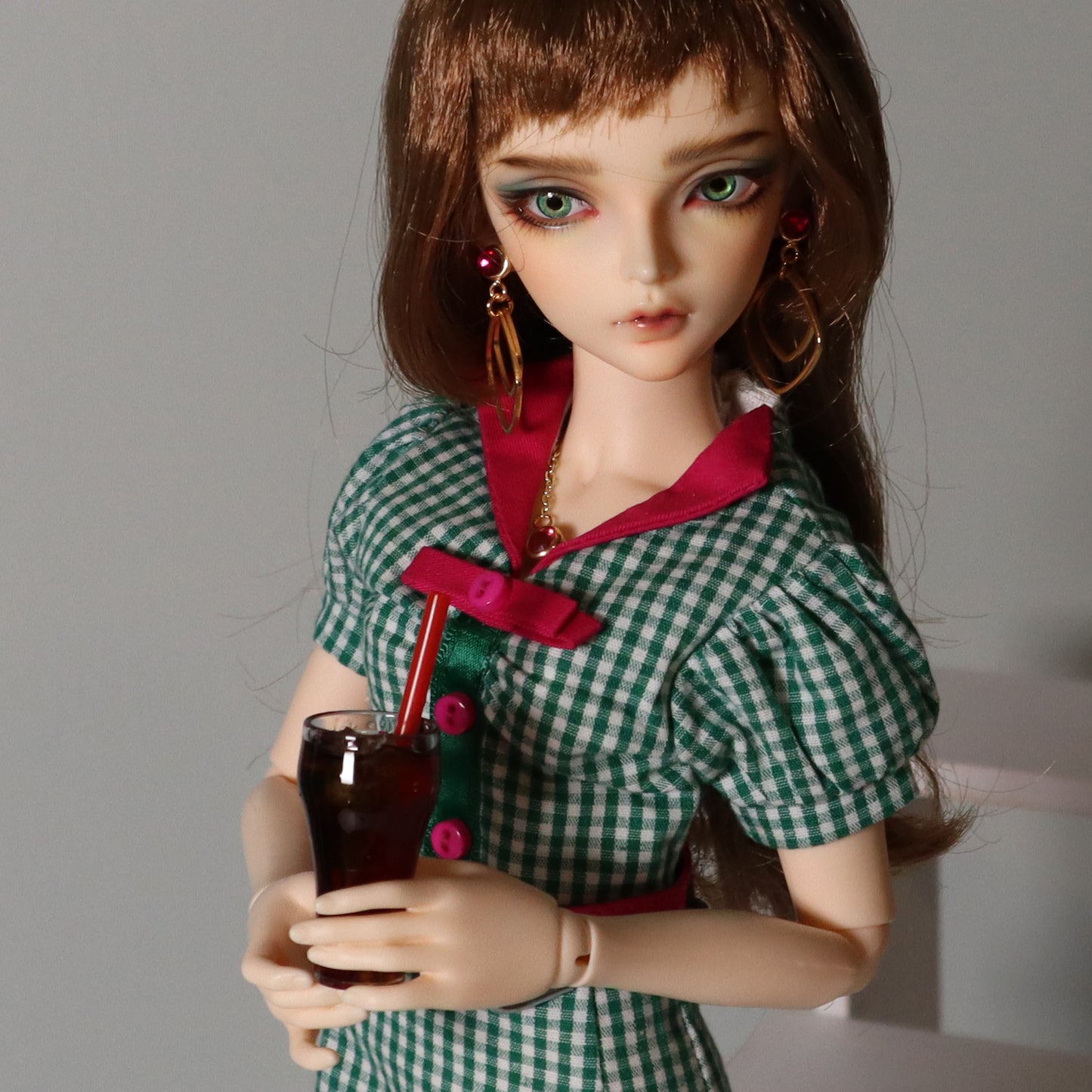 Classic Cola Glass - 1/3 & 1/4 Scale Prop for BJD