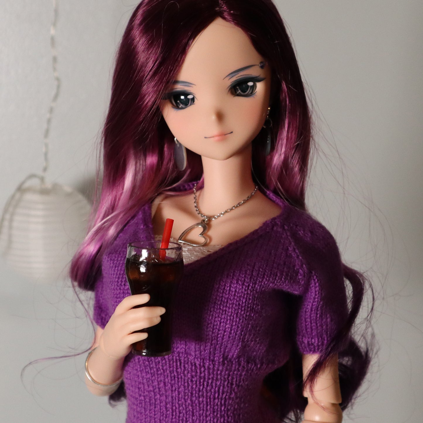 Classic Cola Glass - 1/3 & 1/4 Scale Prop for BJD