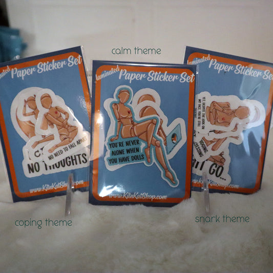 Sticker Set - Genny Speaks BJD collection 2025