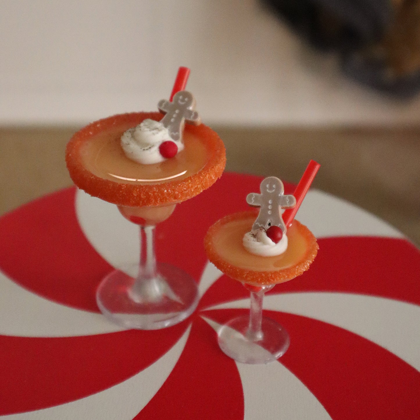 Holiday Cocktails - 1/3 & 1/4 scale prop for BJD - Choice of 7 Flavors
