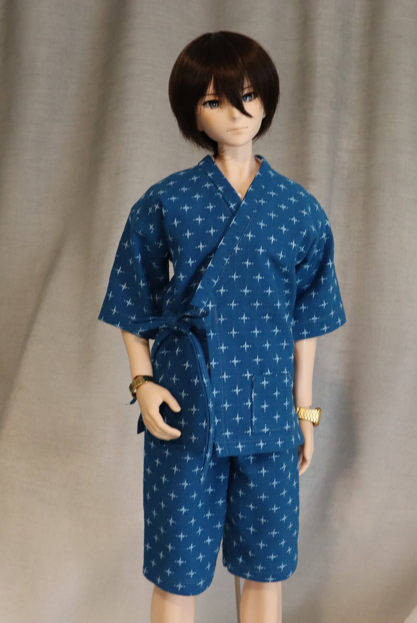 Jinbei Inspired set for Smart Doll Macho and Slim Males - Digital Sewing Pattern