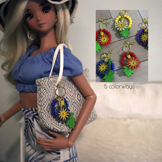 Faux Leather Purse Charms for 1/3 and 1/4 doll bags, purses and totes