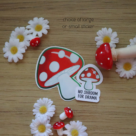 Mushroom Individual Diecuts stickers