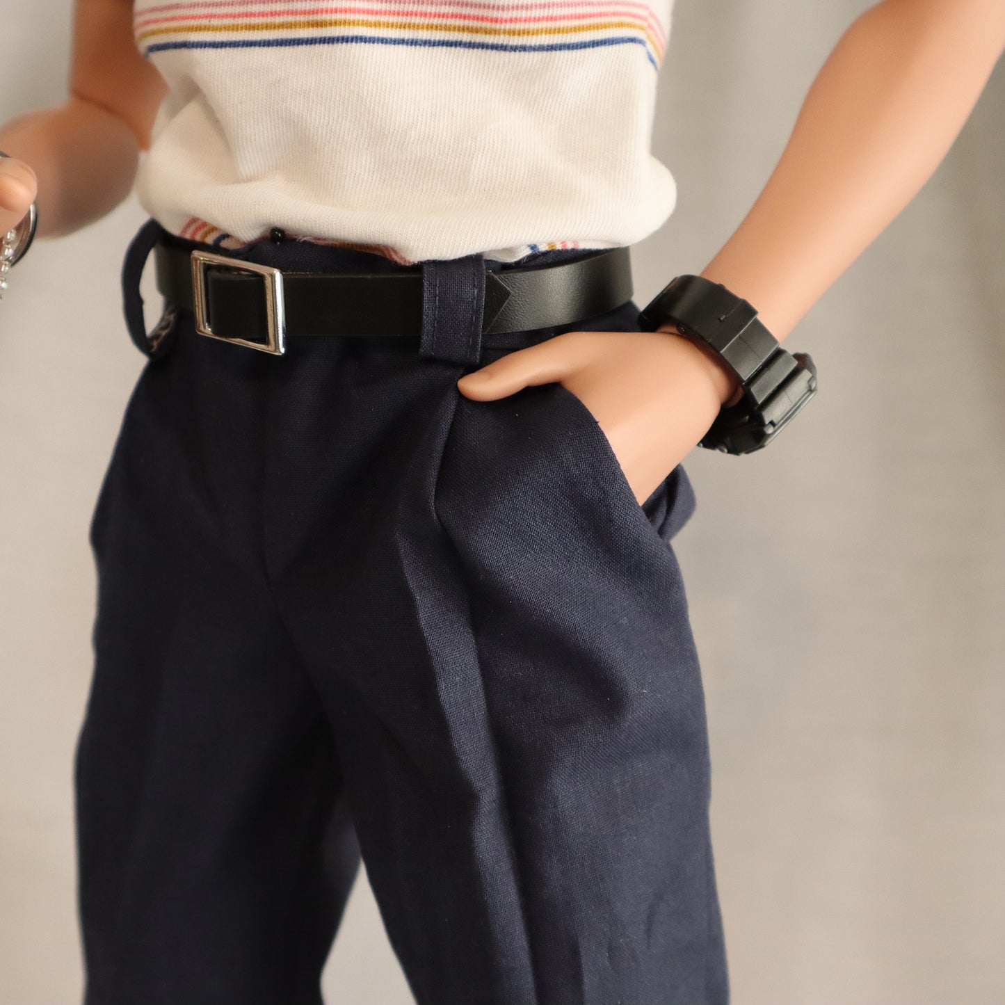 Pleated Front Trousers for Smart Doll Guys - Digital Sewing Pattern