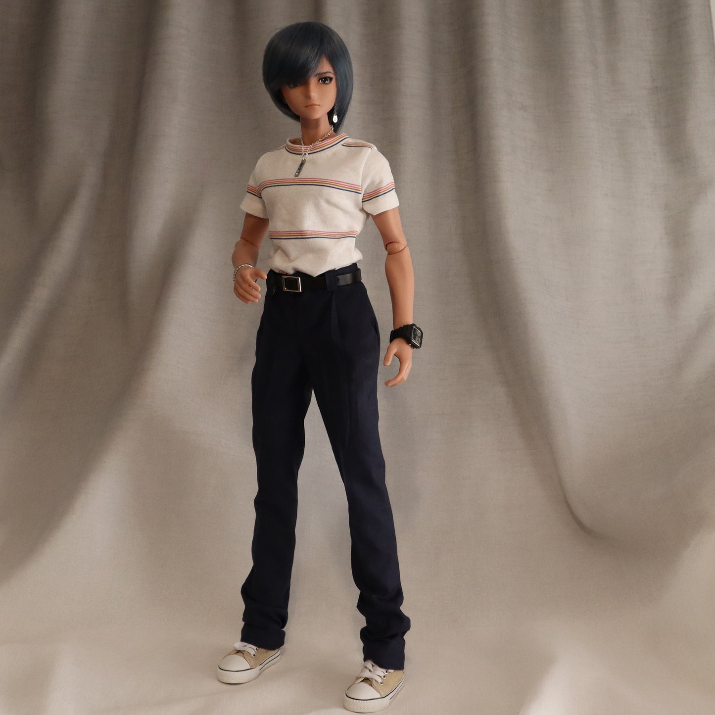 Pleated Front Trousers for Smart Doll Guys - Digital Sewing Pattern