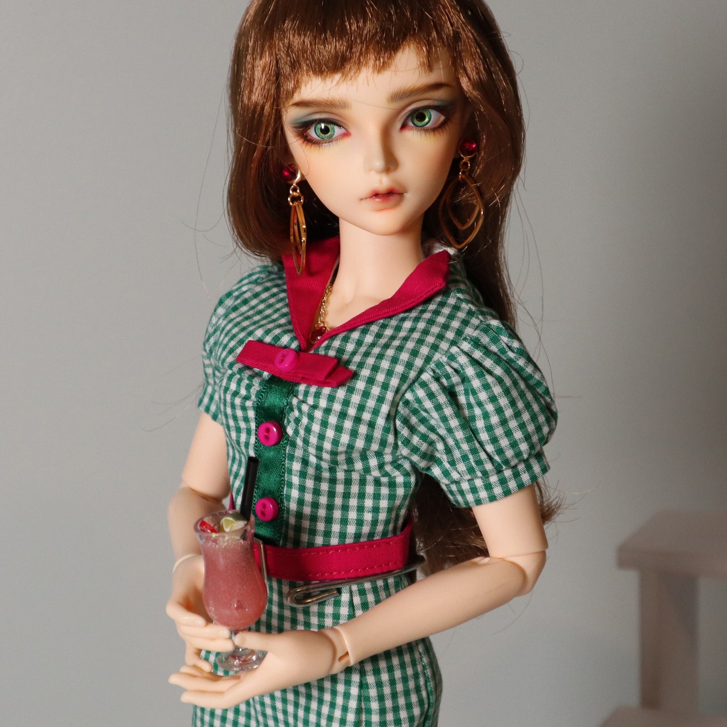 Tropical  Drinks - 1/3 & 1/4 Props for Dolls - Choice of 5 Flavors, 2 sizes