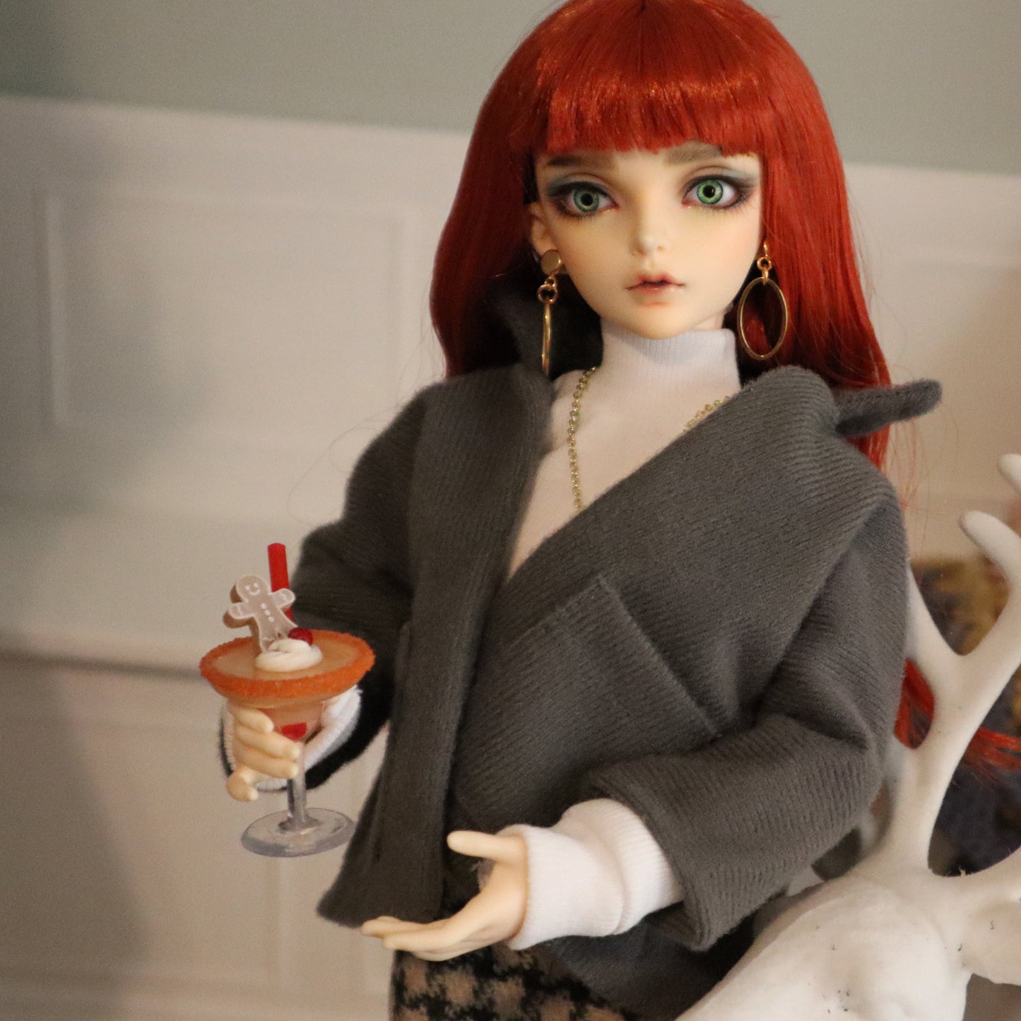 Holiday Cocktails - 1/3 & 1/4 scale prop for BJD - Choice of 7 Flavors