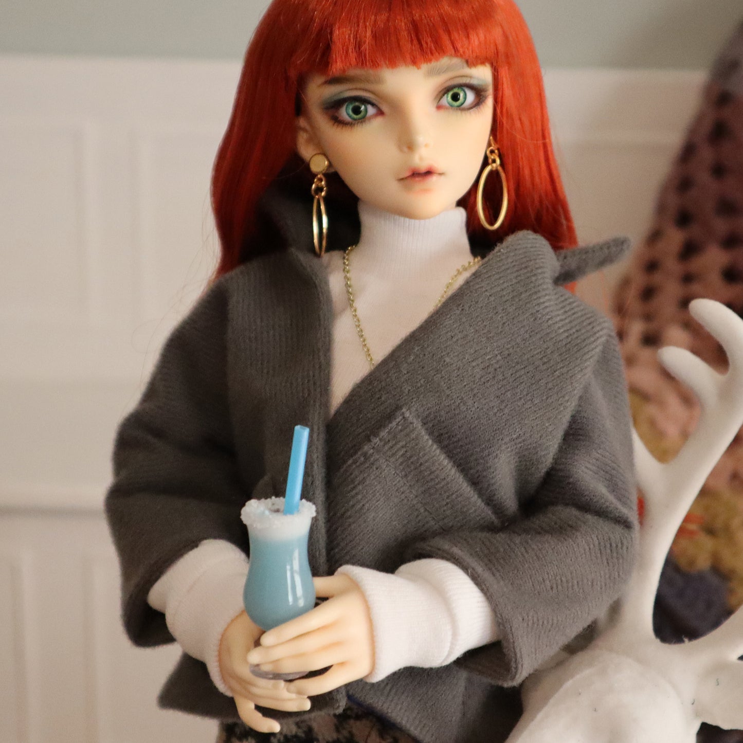 Holiday Cocktails - 1/3 & 1/4 scale prop for BJD - Choice of 7 Flavors