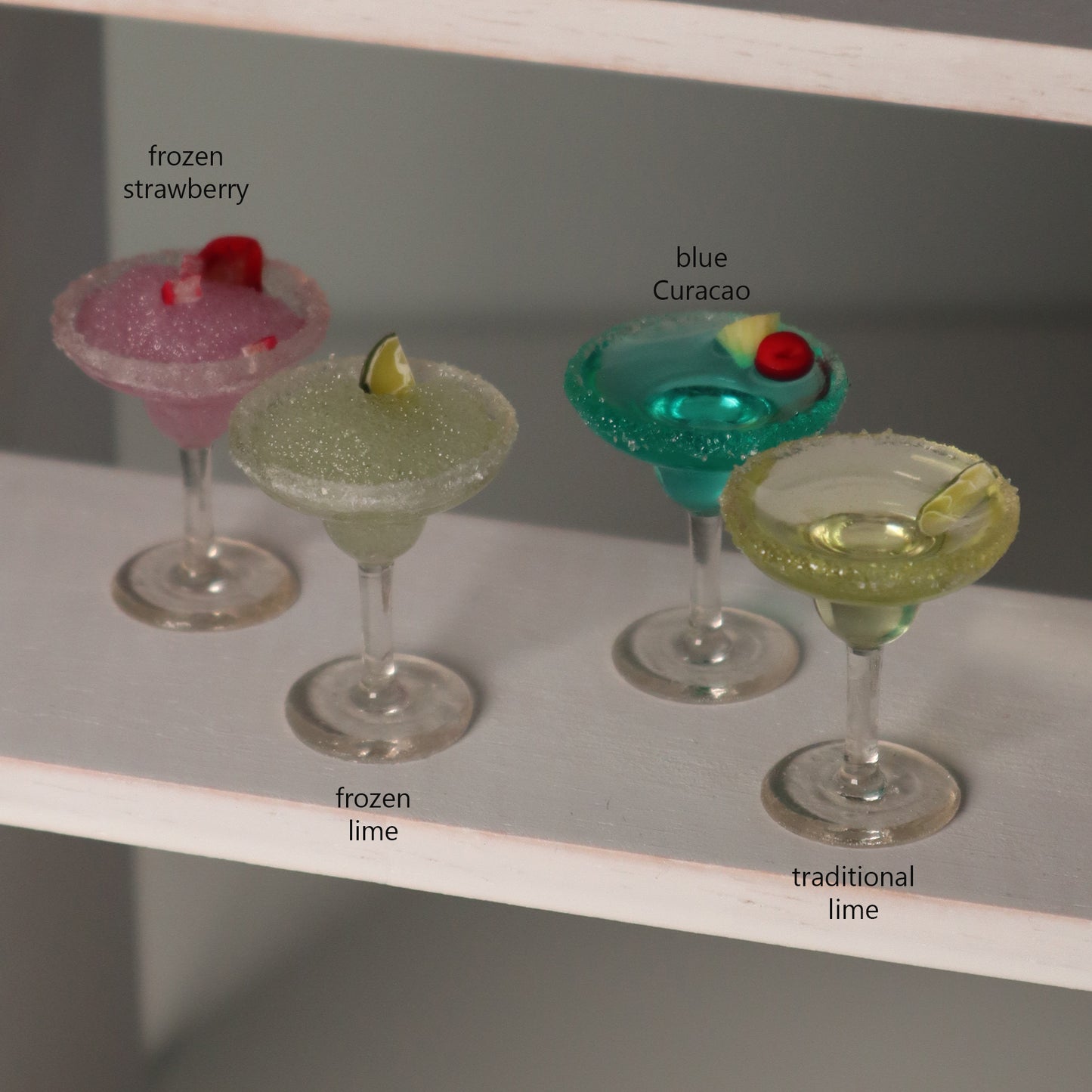 Margaritas - Choice of 4 types - 1/4 Scale Prop for BJD