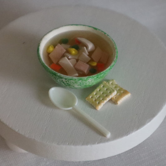 Lunch Counter Chicken Soup Set for BJDs 1/4 scale