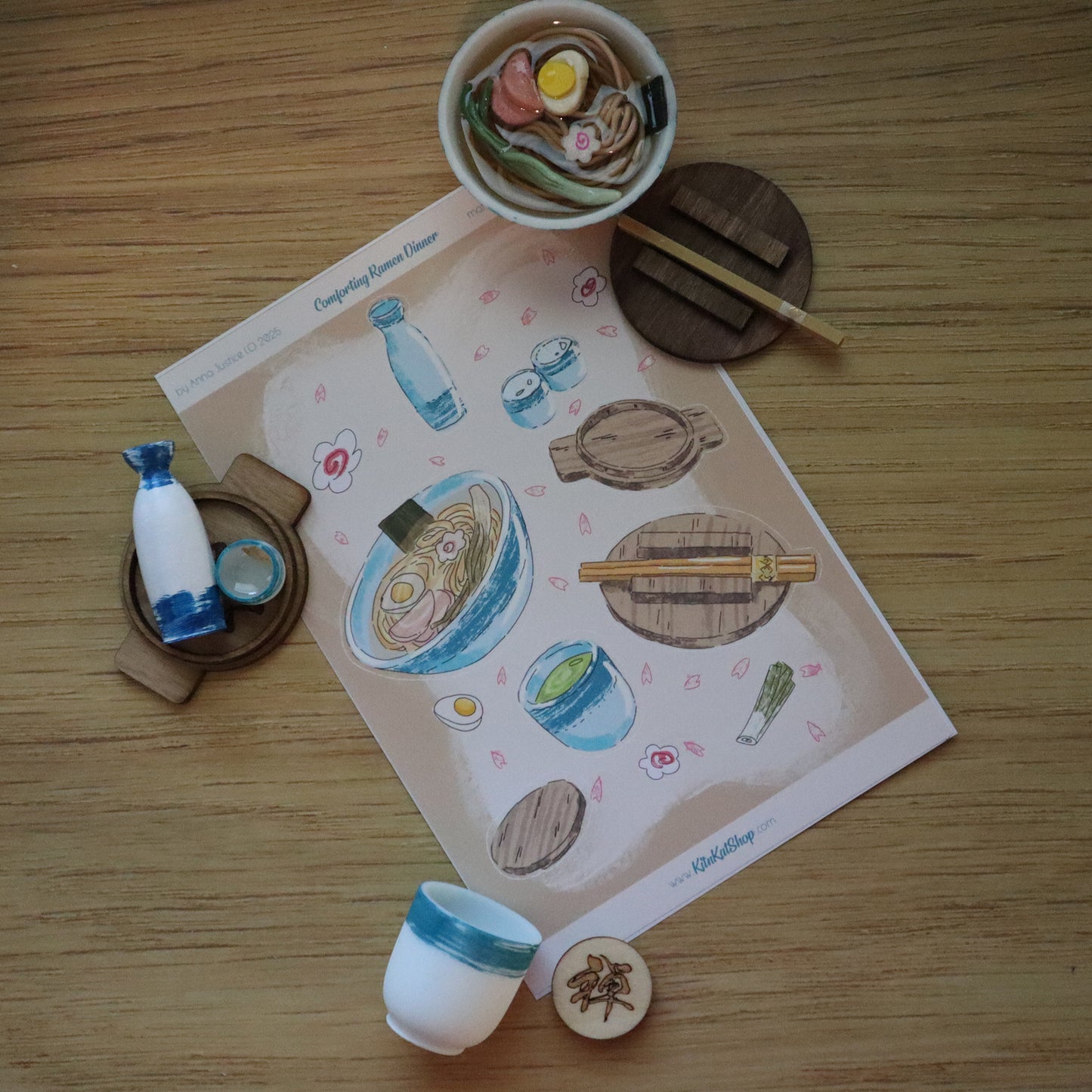 Ramen Sticker Sheet