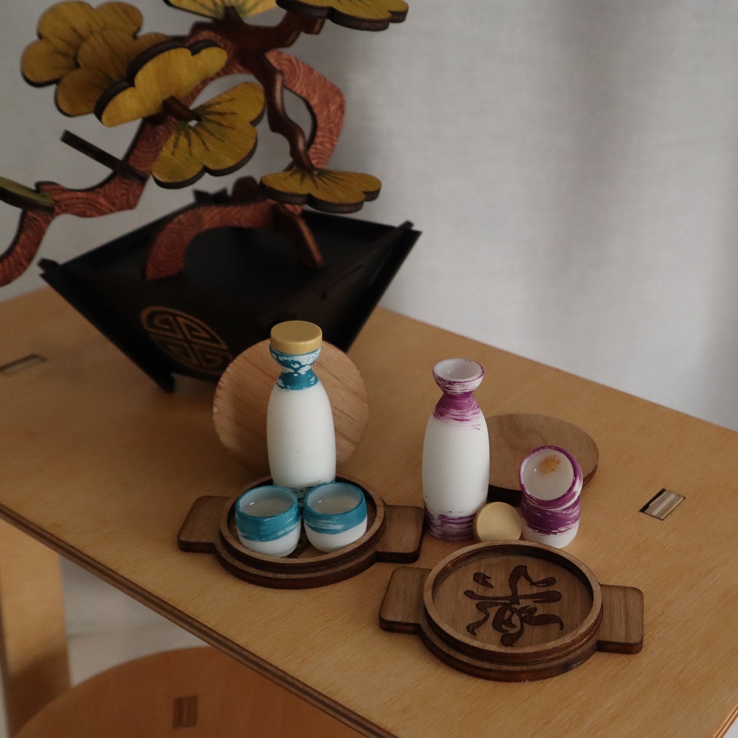 Sake Set with Tray for BJDs