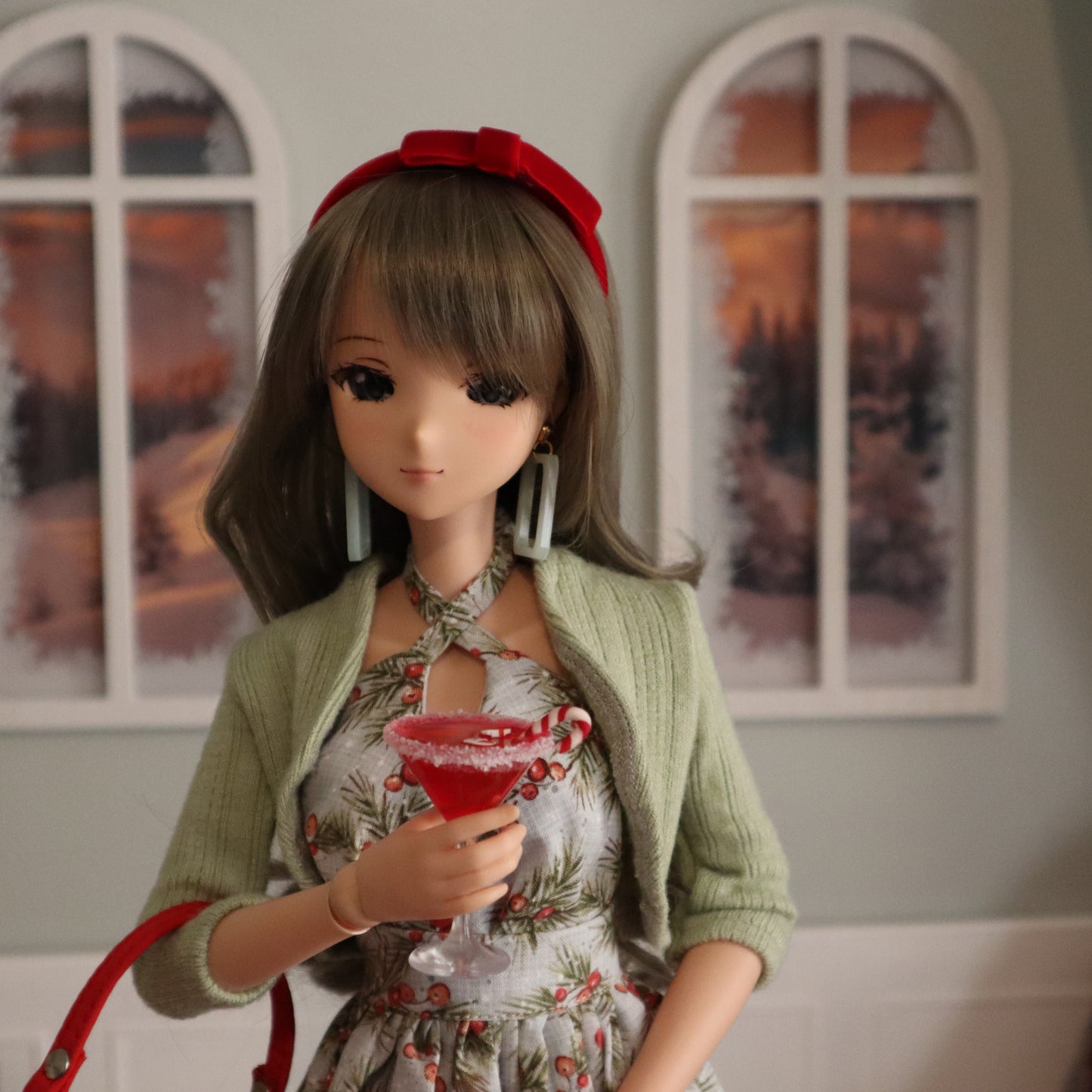 Holiday Cocktails - 1/3 & 1/4 scale prop for BJD - Choice of 7 Flavors