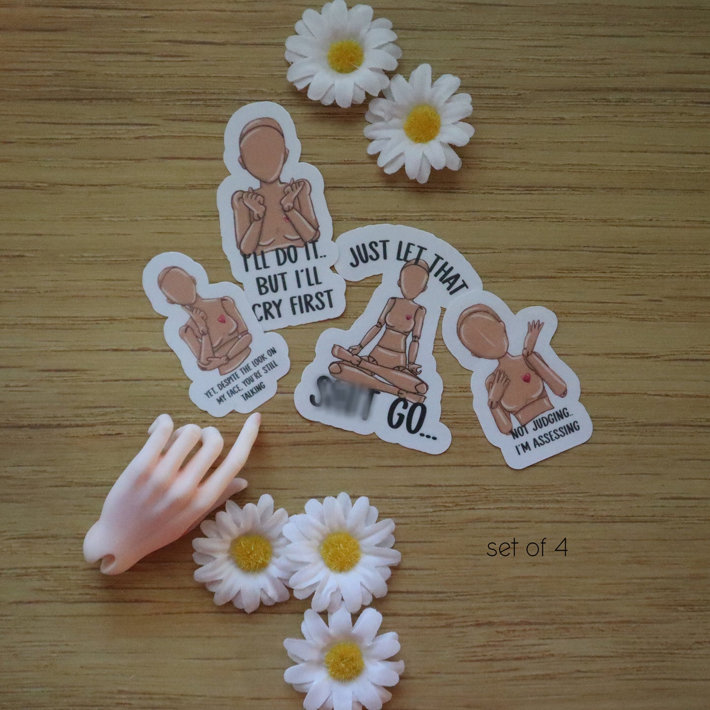 Sticker Set - Genny Speaks BJD collection 2025