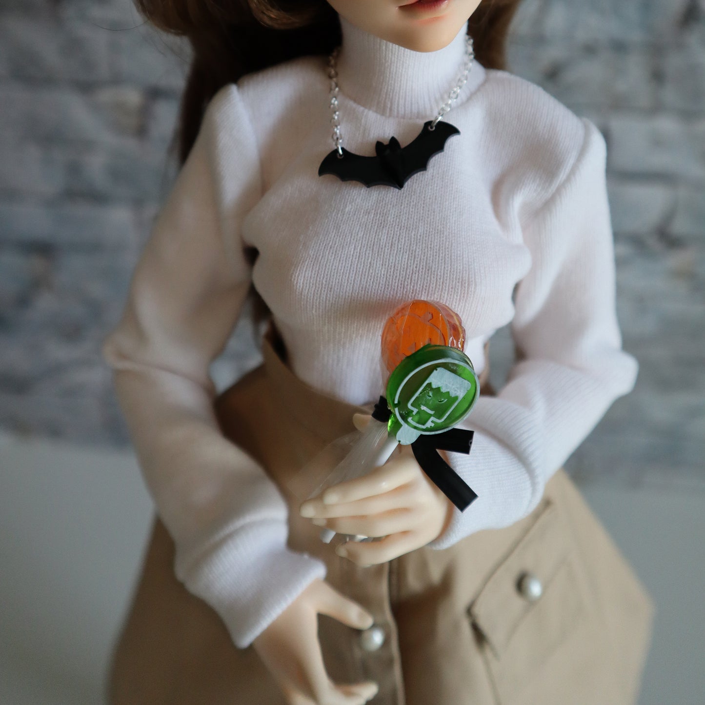 Set of Halloween Suckers for 1/4-1/3 scale BJDs