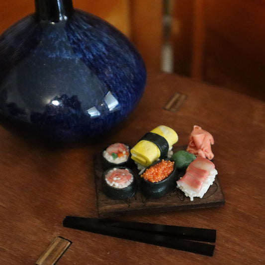 Sushi Set v.2 with Tray and Chopsticks for BJDs