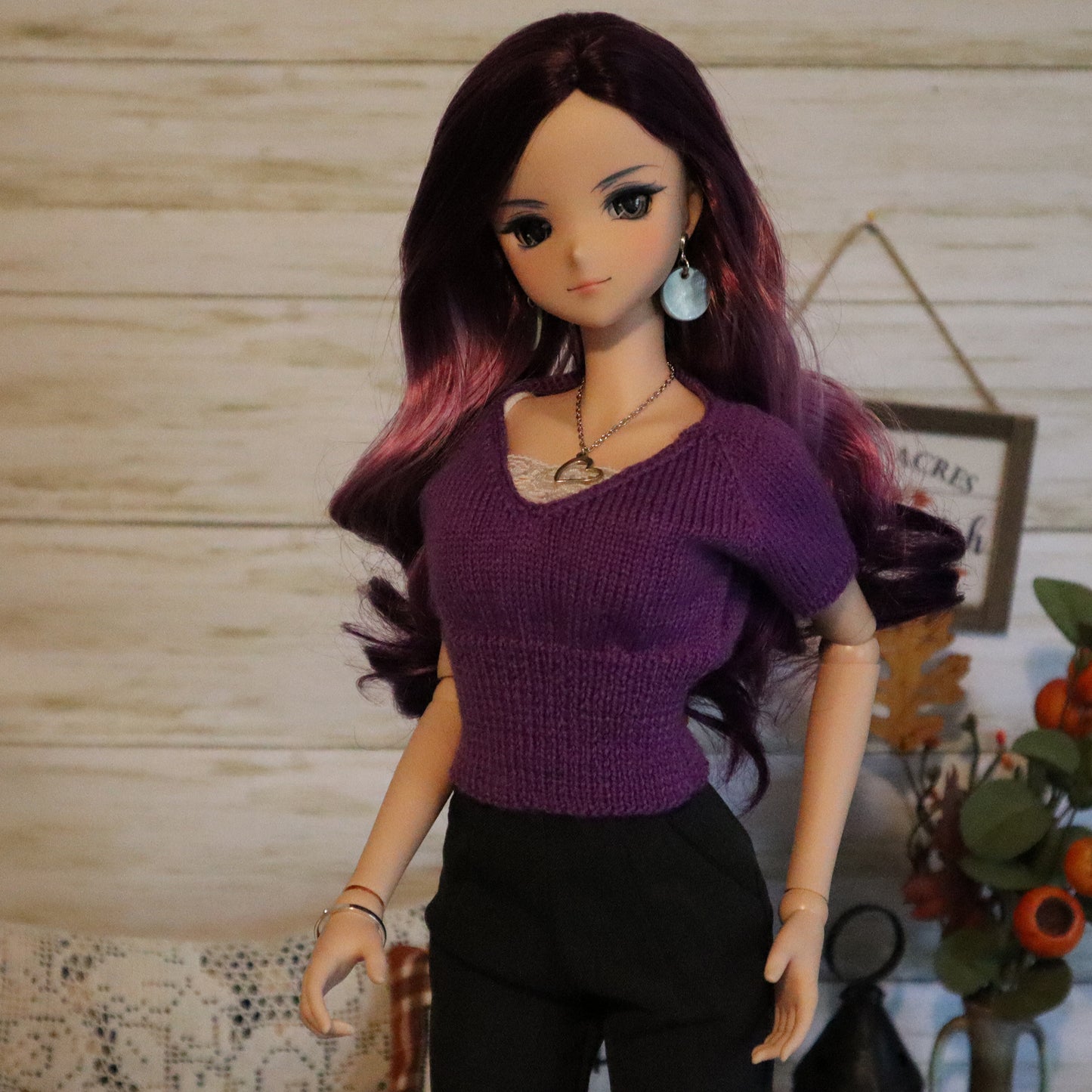 Digital Pattern - V Neck Pullover