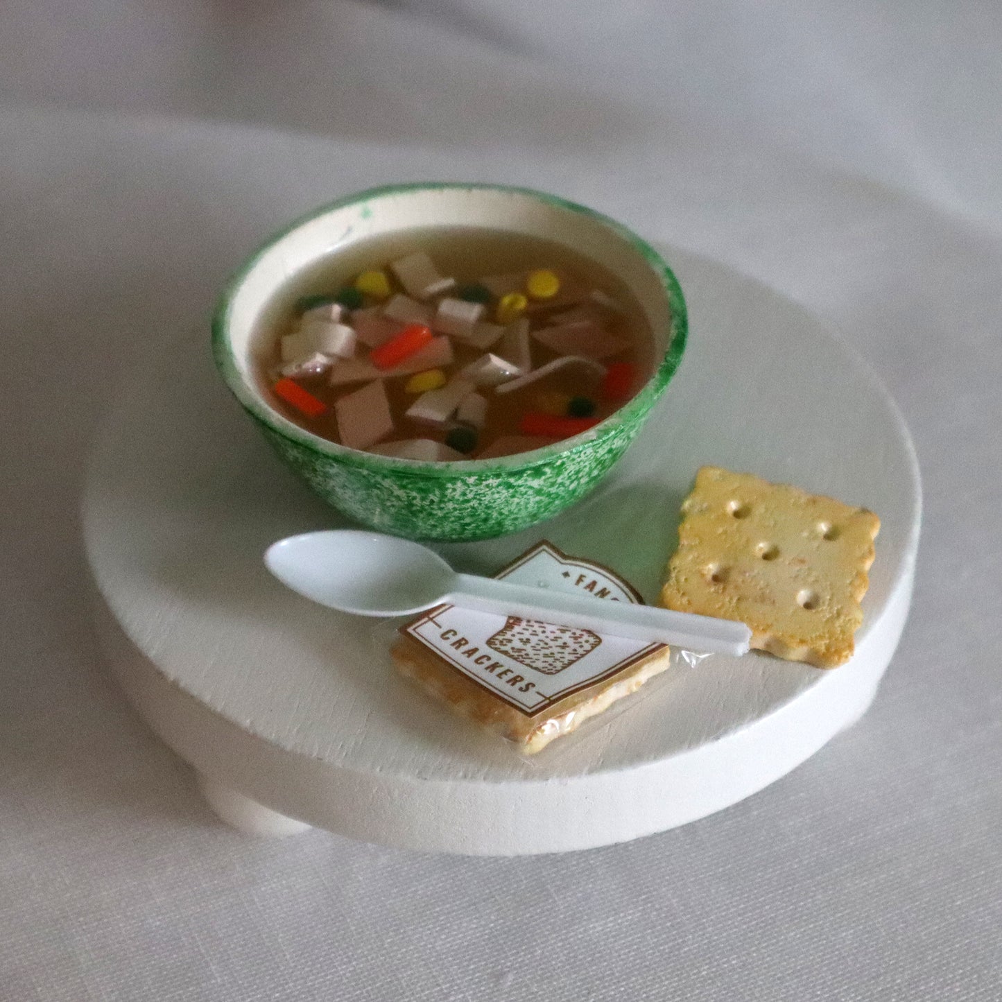 Lunch Counter - Chicken Soup set for 1/3 scale bjd