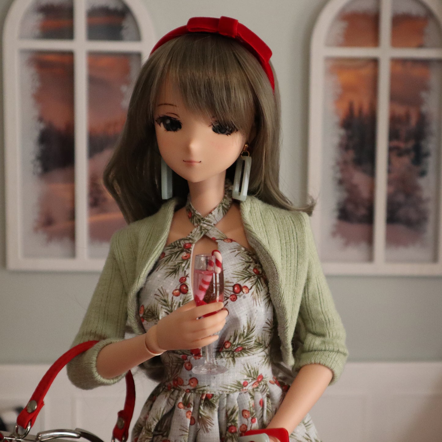Holiday Cocktails - 1/3 & 1/4 scale prop for BJD - Choice of 7 Flavors