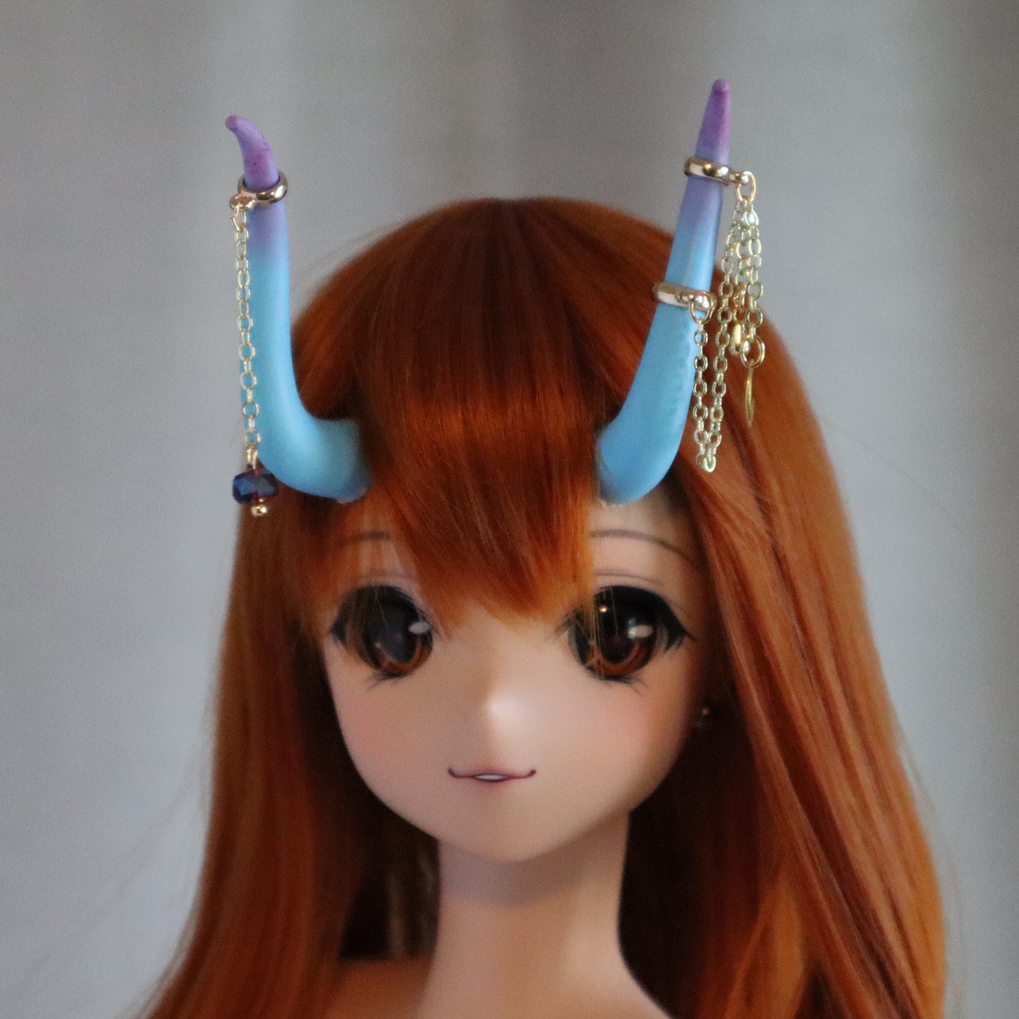 Fantasy Bejeweled Magnetic Cosplay / Costume Horns