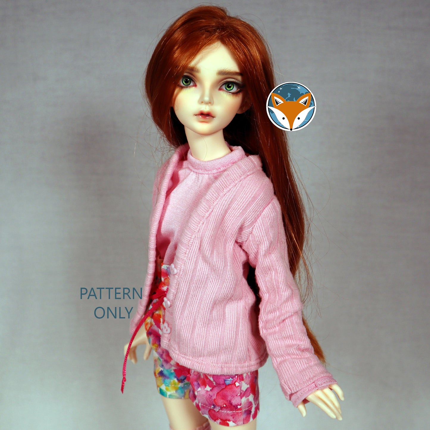 Pattern for Minifee (Slim MSD) Simple Cardigan