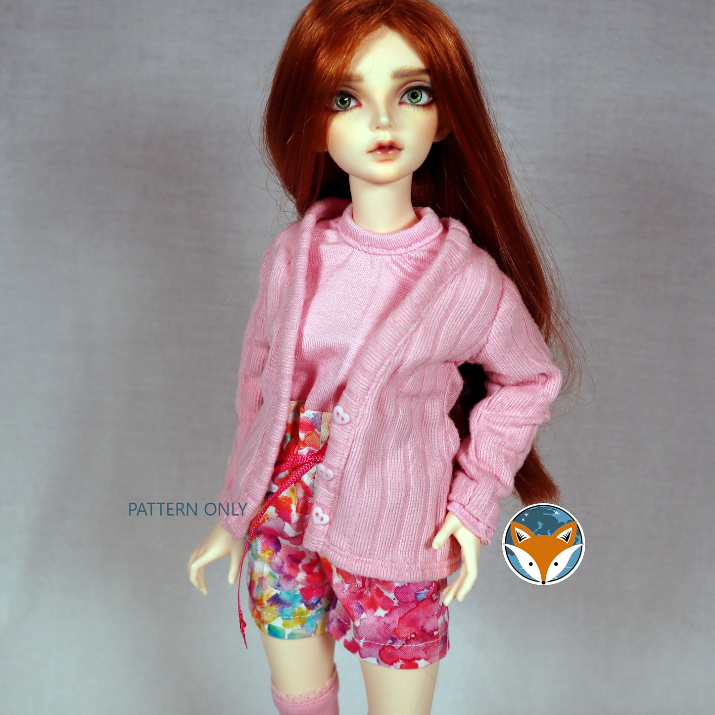 Simple Cardigan for Slim MSD - Digital Sewing Pattern