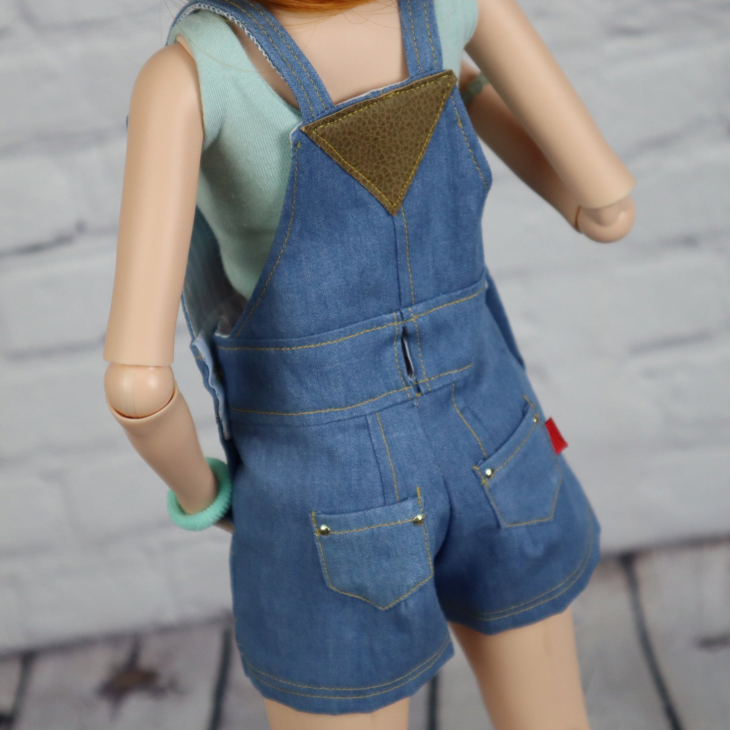 Short Overalls/ Dungarees for Smart Doll Classic - Digital Sewing Pattern