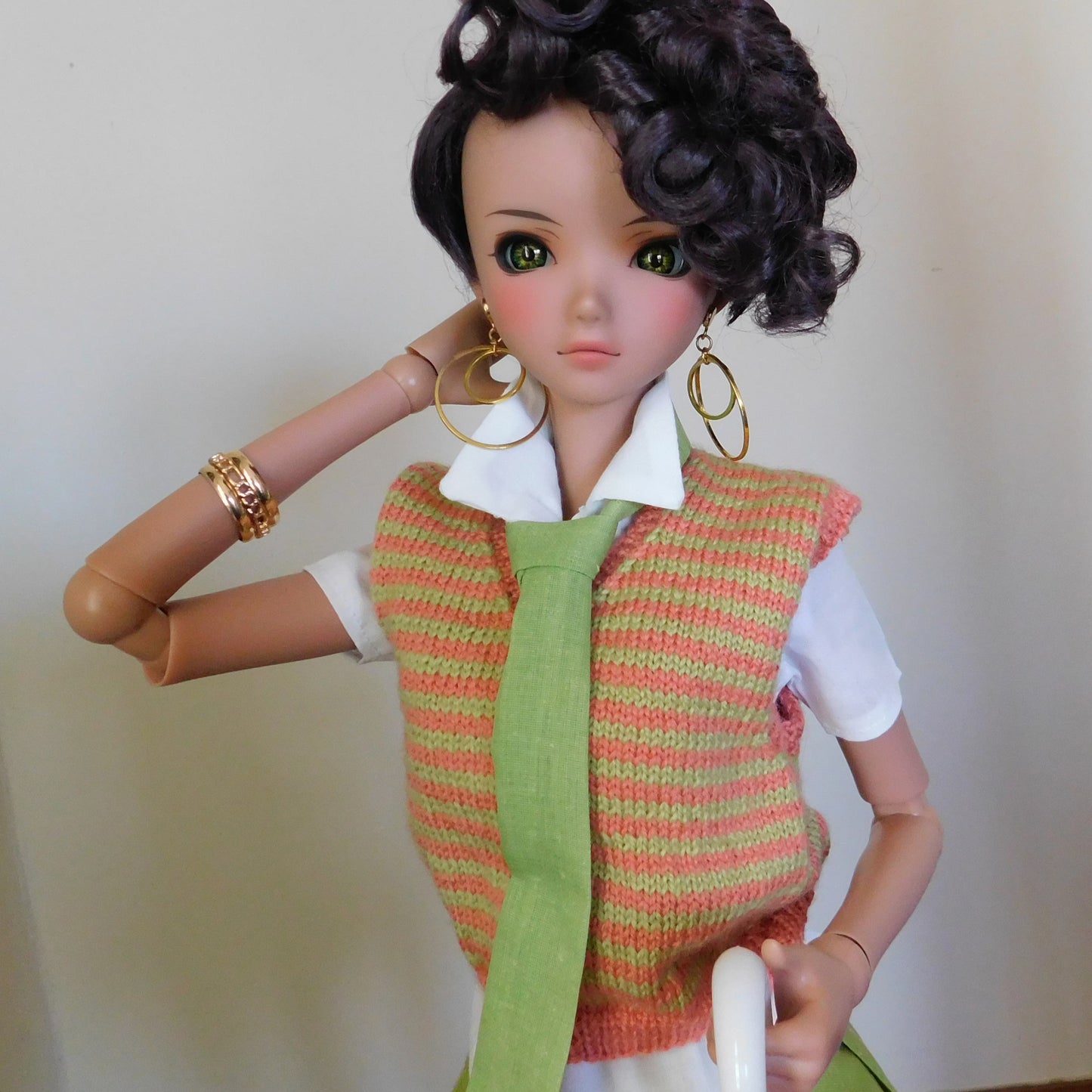 Plain Vest Unisex for Smart Doll Classic, Smartdoll Macho or Slim Males - Digital Knitting Pattern