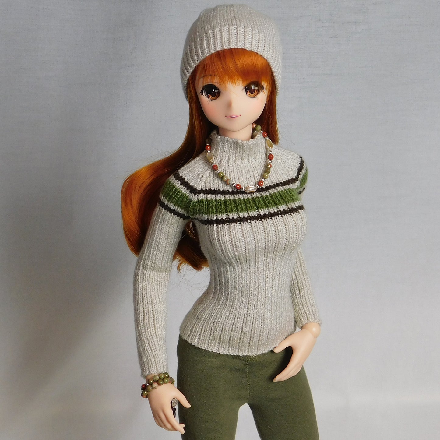 Ribbed Turtle Neck Sweater Digital Download