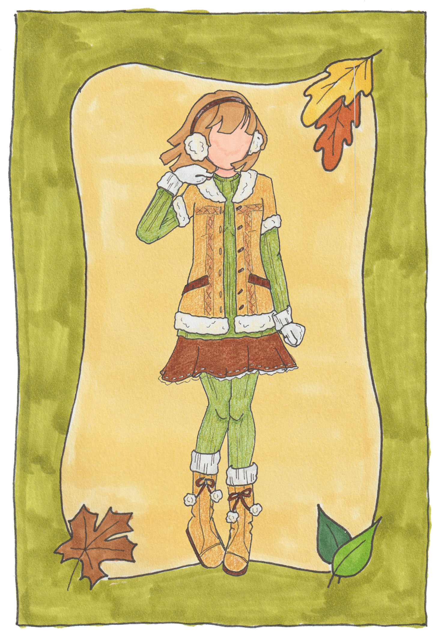Sticker BJD Kit  - Autumn Date Fall 2025