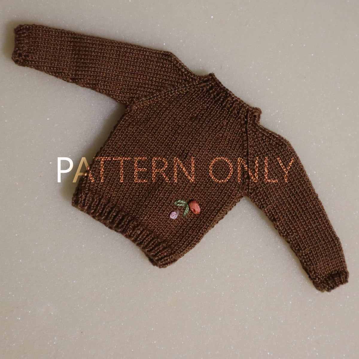 Classic Cardigan for 22-24cm Fashion Dolls - Digital Knitting Pattern