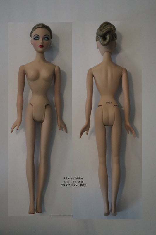 Gene Marshall Nude Doll Blonde Updo - Excellent condition!