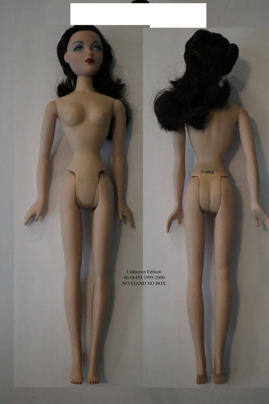 Gene Marshall Nude Doll Brunette Victory Rolls