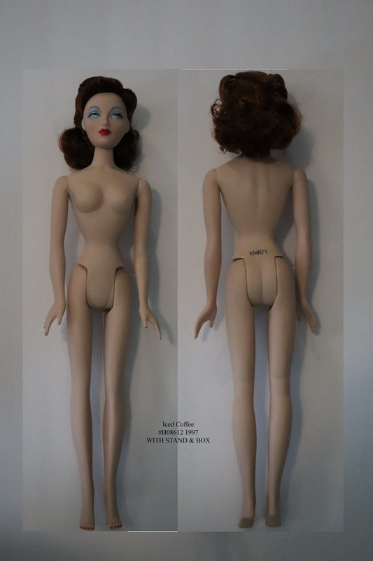 Gene Marshall Nude Doll Iced Coffee - COA, Stand & Box