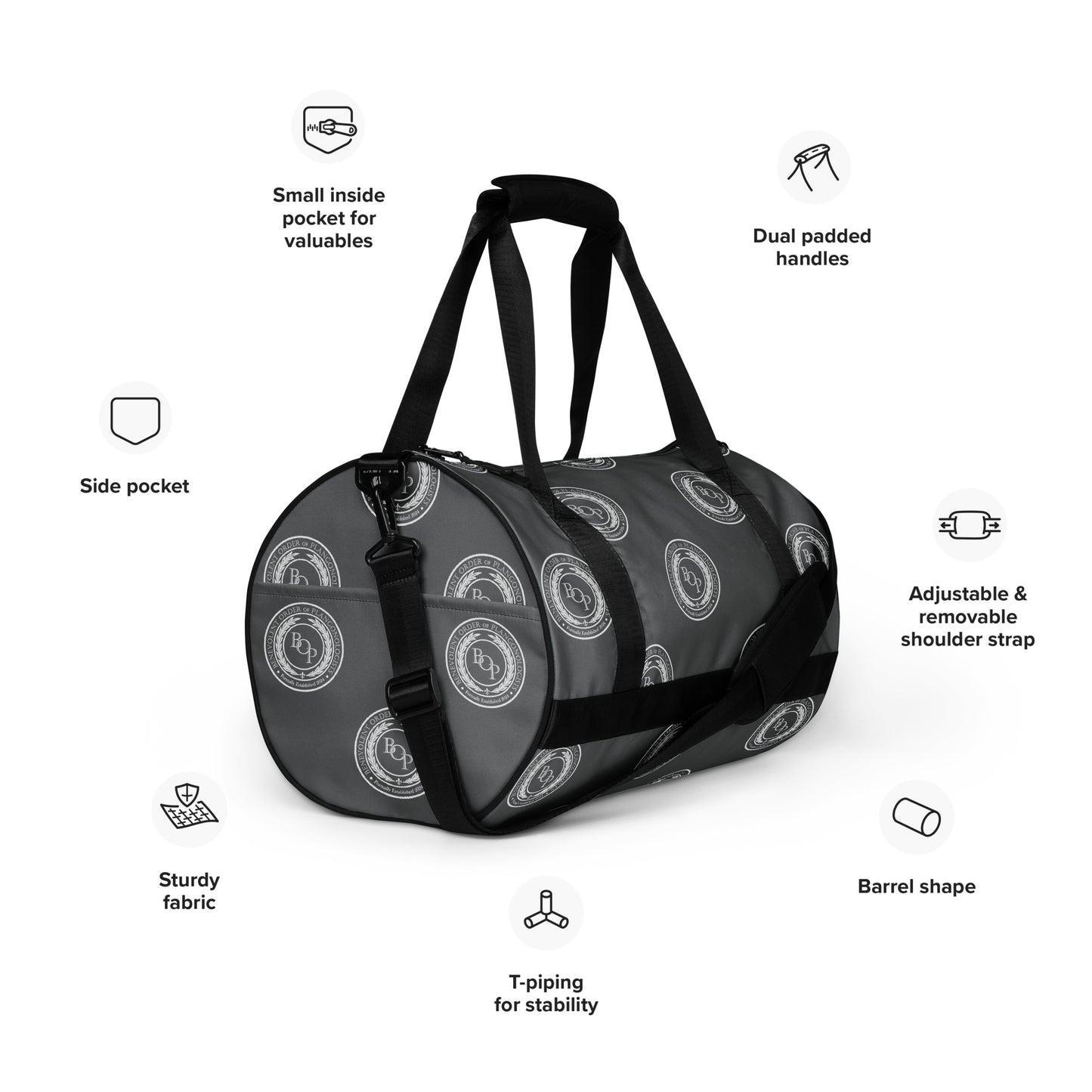 BOP Seal Doll Duffle Bag