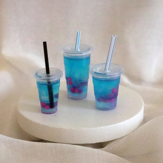 LIMITED Berry Refresher - 1/3 & 1/4 scale props for BJDs - To Go Cup