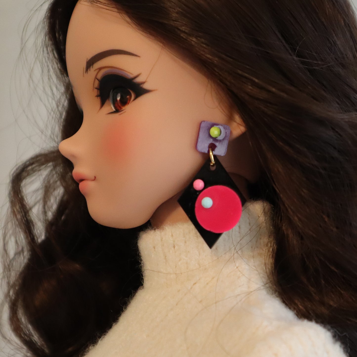 80's Flashback No-Hole Earrings - 3 styles