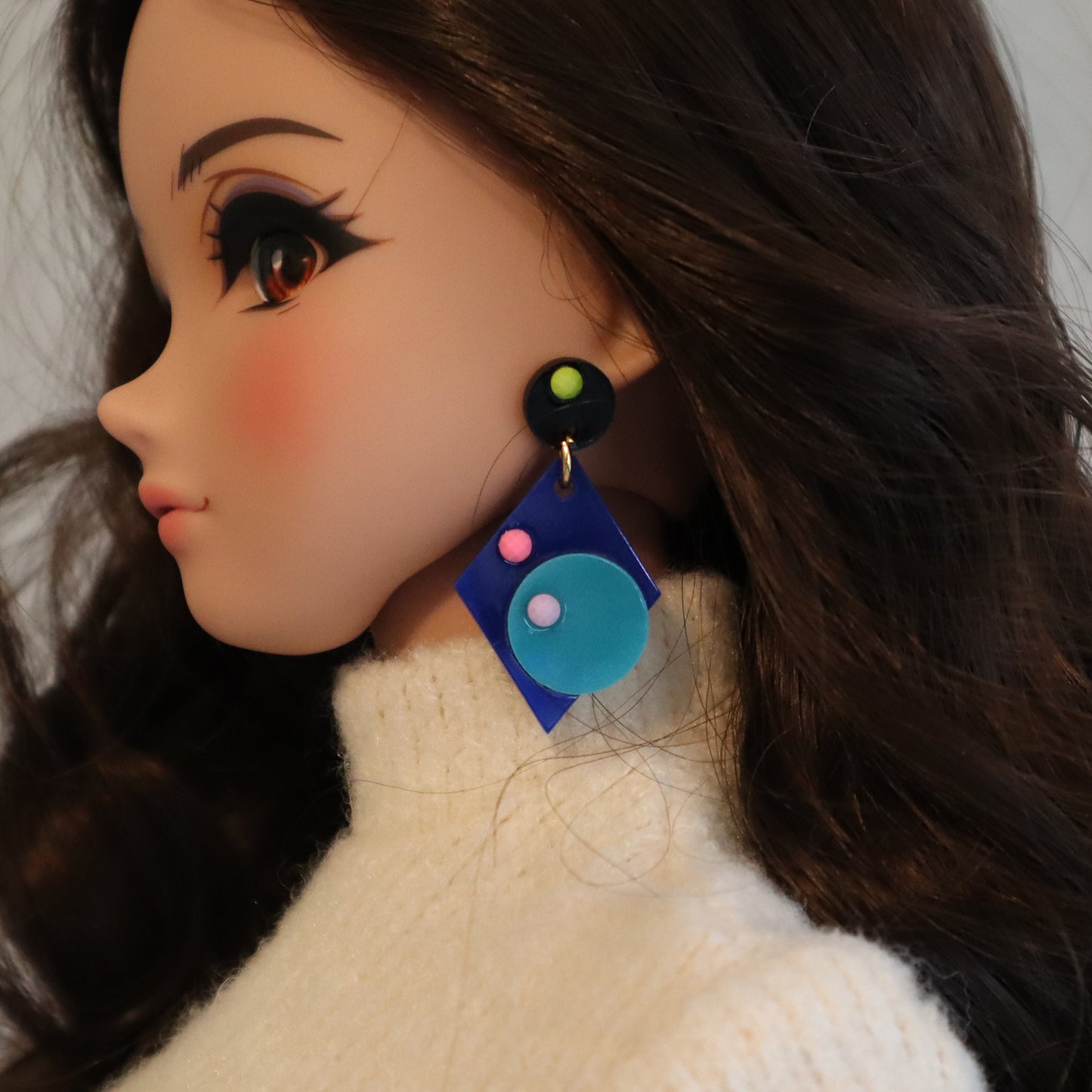 80's Flashback No-Hole Earrings - 3 styles