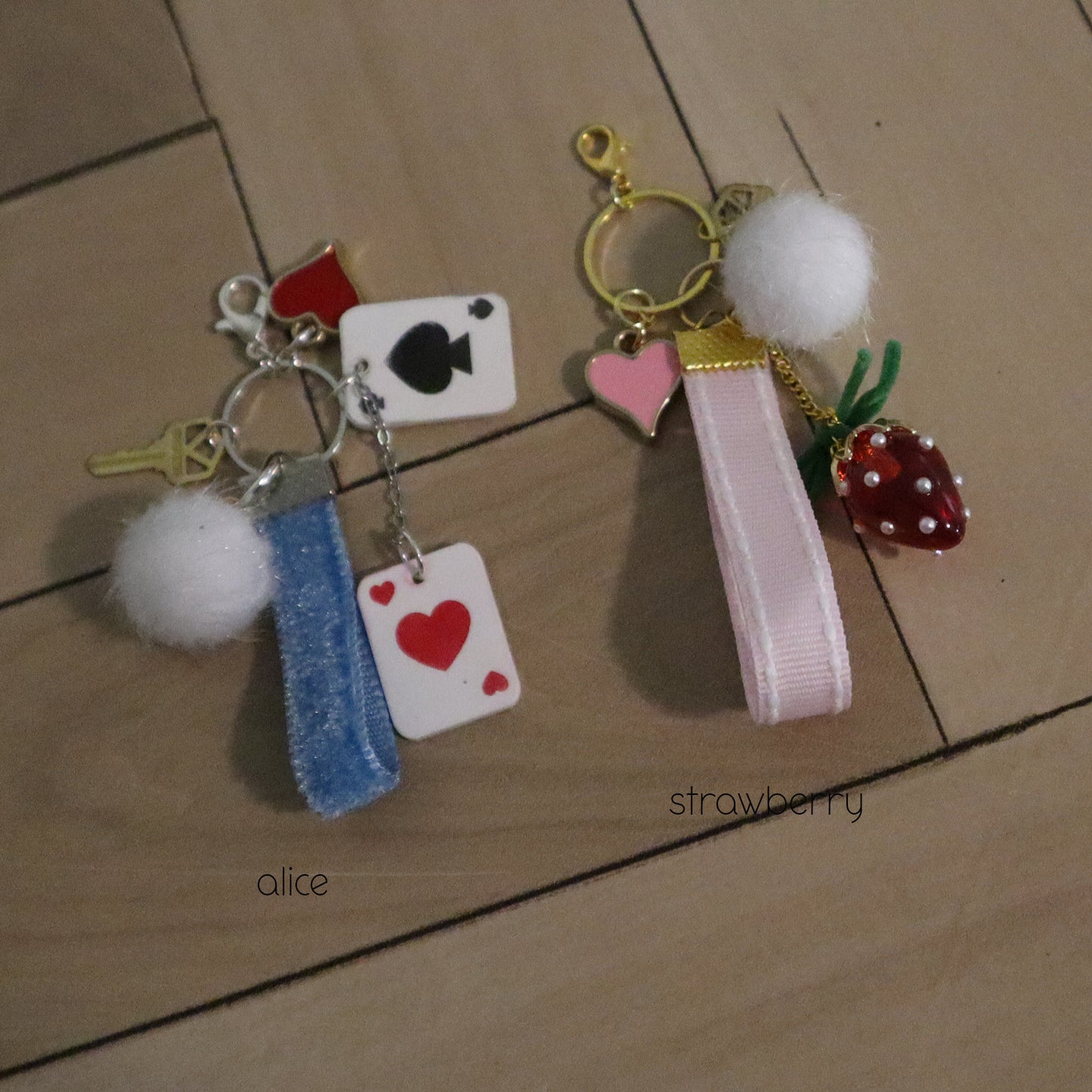 Bunny Tail Purse Charms for 1/3 and 1/4 doll bags, purses and totes
