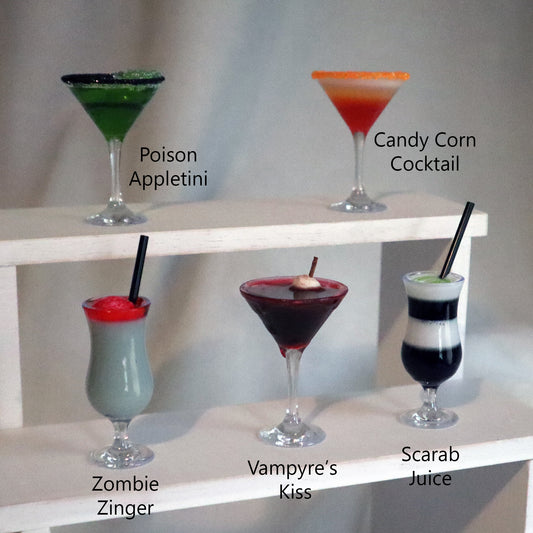 1/3 Scale Prop Set for BJD -  Spooky Drinks - Choice of 5 Flavors