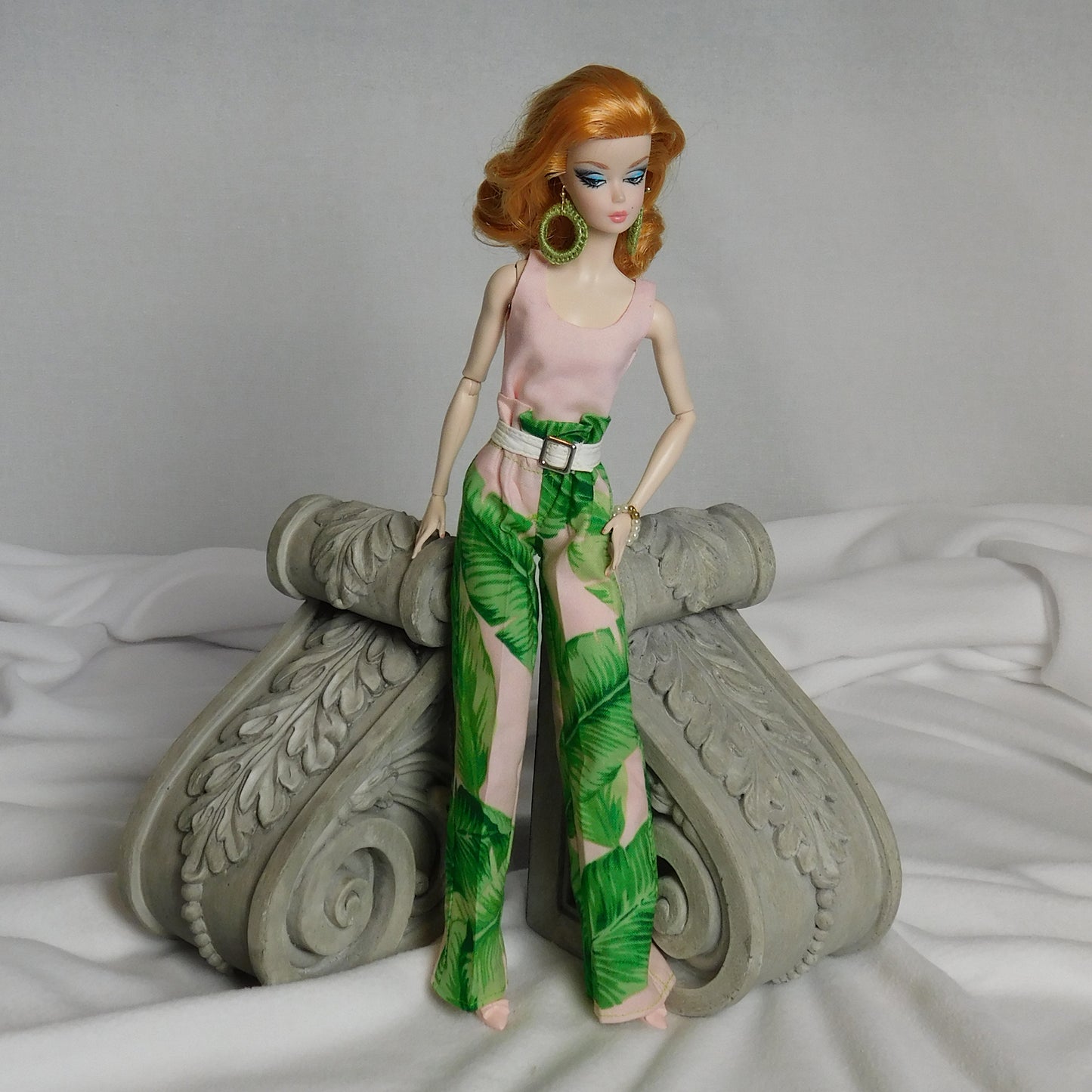 Digital Pattern for Paperbag Waist Bottoms for 11.5-12 inch Fashion Dolls