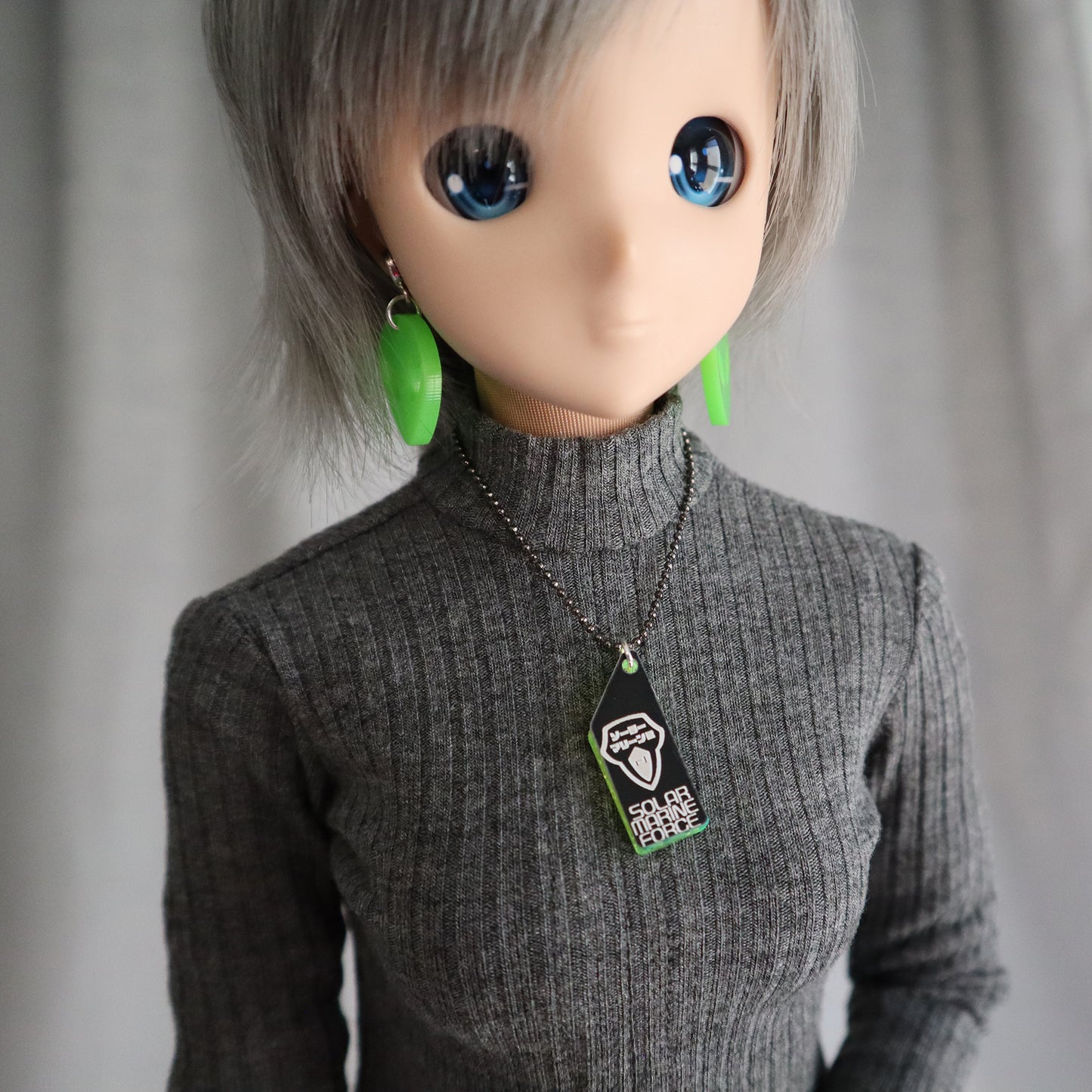 Solar Marine Cyber-Dogtag - necklace for Smartdoll