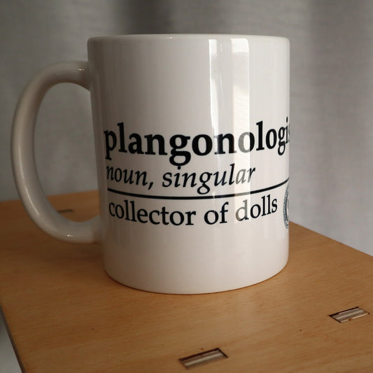 Plangonologist White glossy mug