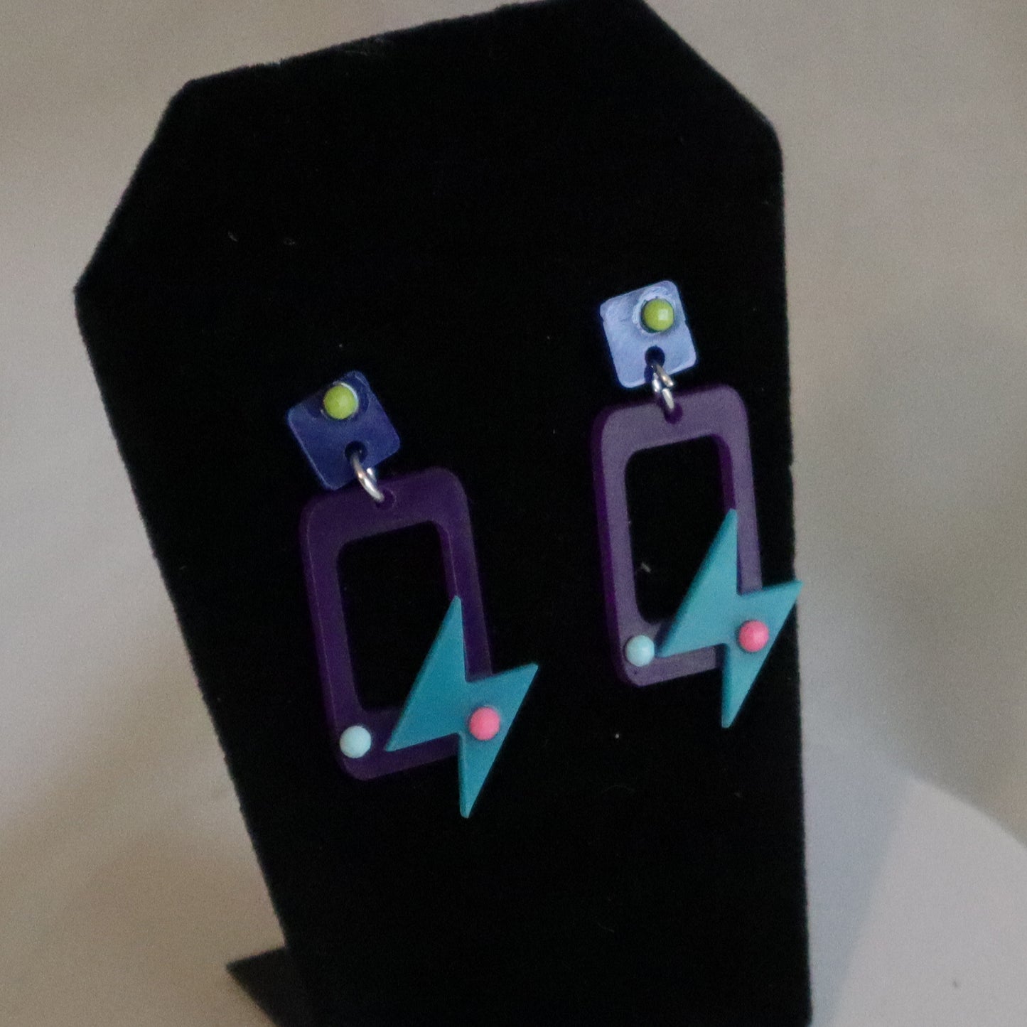 80's Flashback No-Hole Earrings - 3 styles